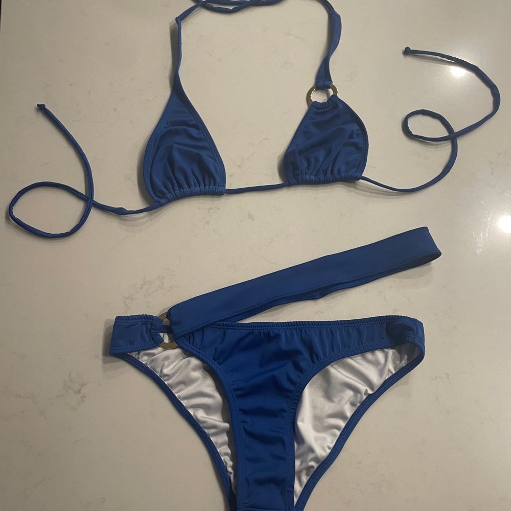 Royal Blue 2 Piece Bikini (High Quality)